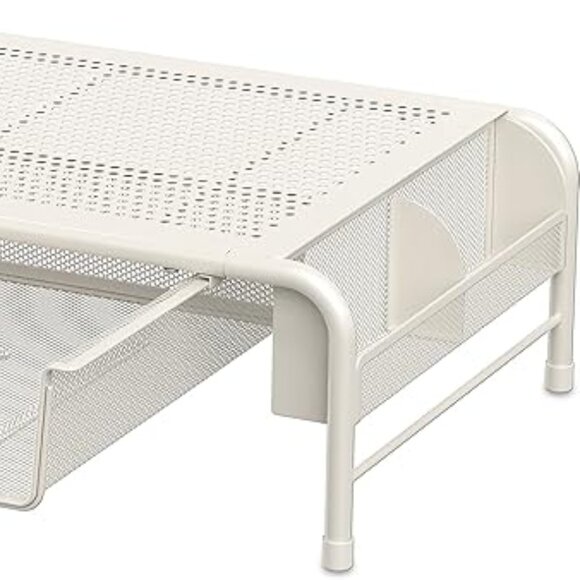 2/$24 Simple Houseware Monitor Stand Riser with Organizer Drawer - Picture 2 of 6